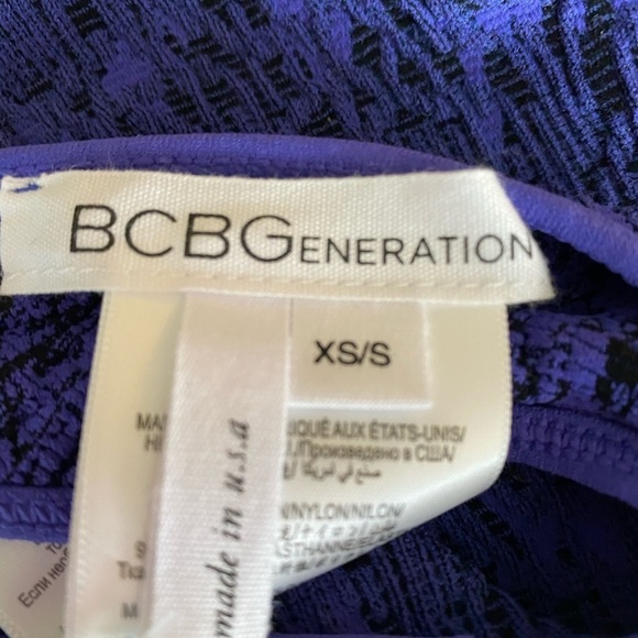 🆕 BCBGENERATION Periblue Bodycon Dress. Sz XS. - Picture 11 of 13